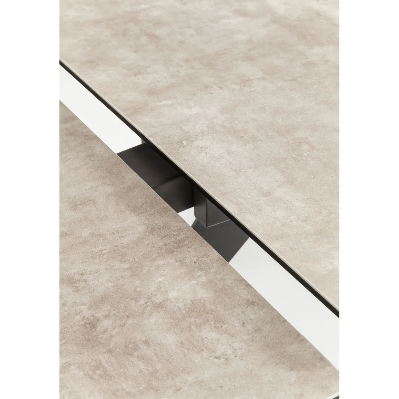 KARE Design Table A Rallonges Amsterdam Fonce 160/40+40)X90Cm