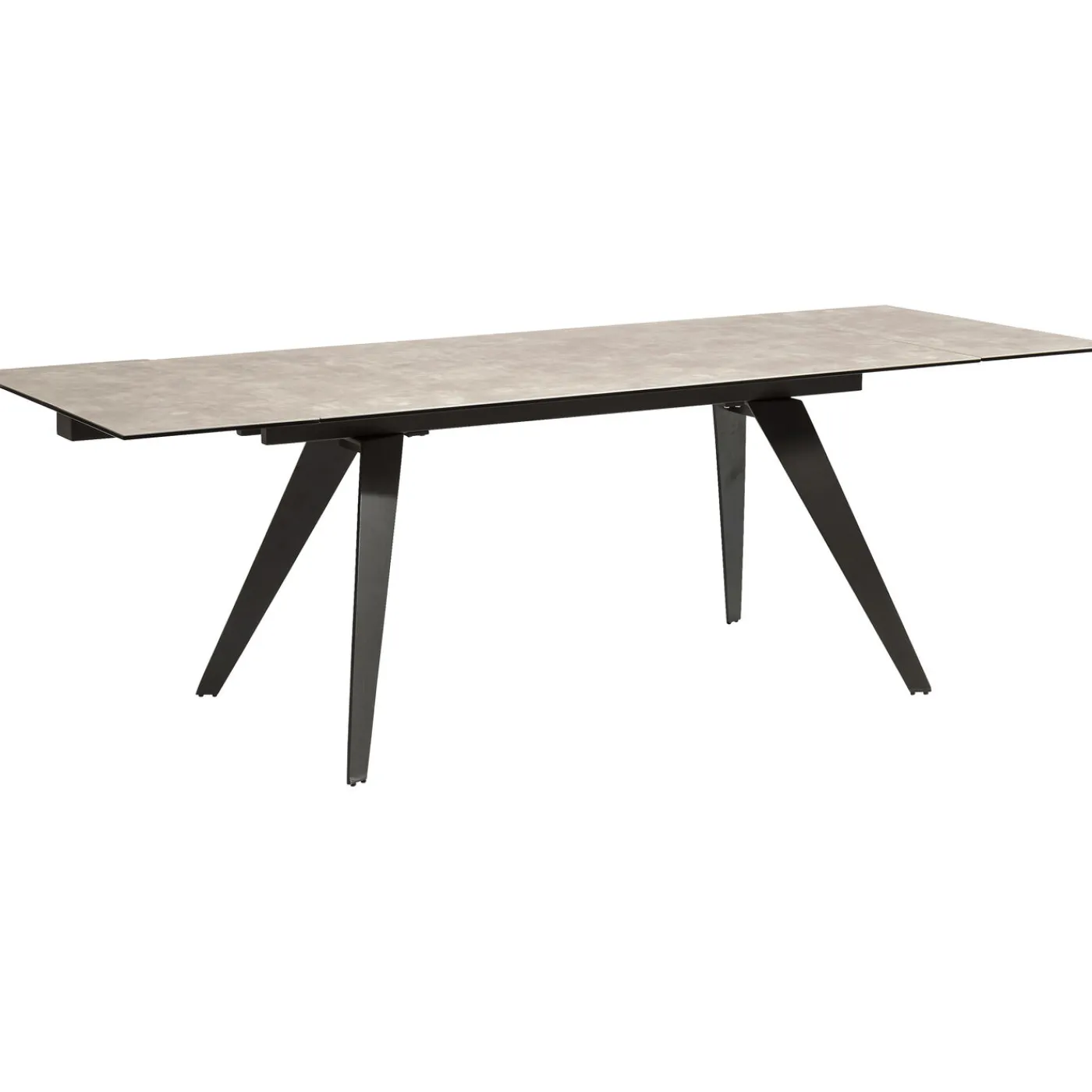 KARE Design Table A Rallonges Amsterdam Fonce 160/40+40)X90Cm