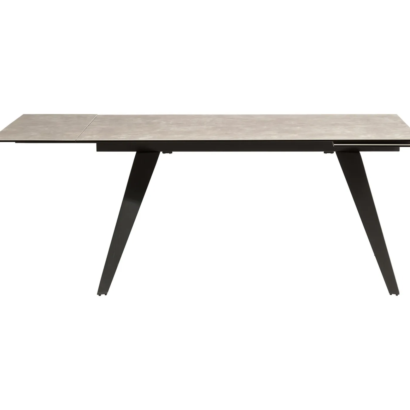 KARE Design Table A Rallonges Amsterdam Fonce 160/40+40)X90Cm