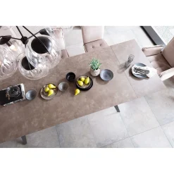 KARE Design Table A Rallonges Amsterdam Fonce 200/45+45)X100Cm