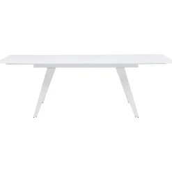 KARE Design Table A Rallonges Amsterdam Blanc 160(40X40)X90