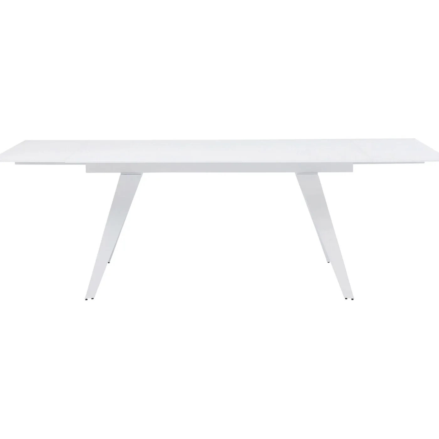 KARE Design Table A Rallonges Amsterdam Blanc 160(40X40)X90