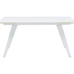 KARE Design Table A Rallonges Amsterdam Blanc 160(40X40)X90