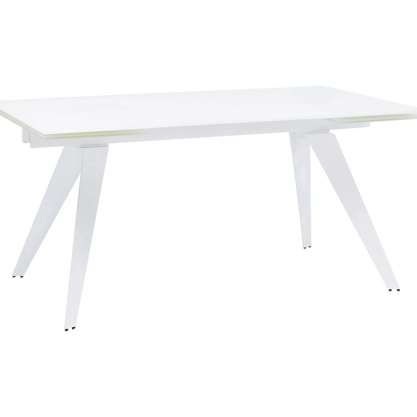 KARE Design Table A Rallonges Amsterdam Blanc 160(40X40)X90
