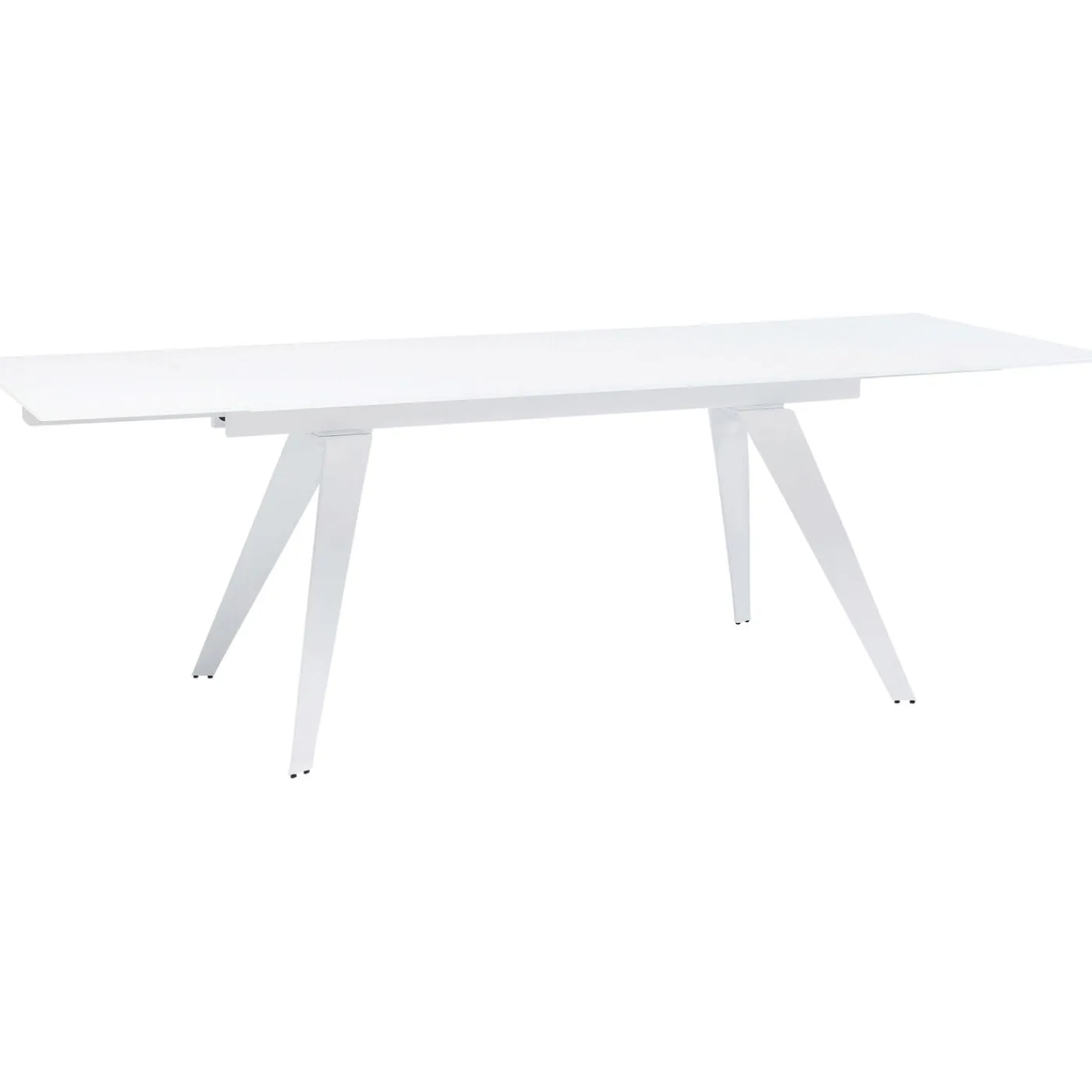 KARE Design Table A Rallonges Amsterdam Blanc 160(40X40)X90
