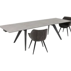 KARE Design Table A Rallonges Amsterdam Fonce 200/45+45)X100Cm