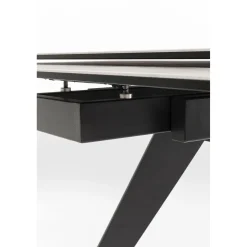 KARE Design Table A Rallonges Amsterdam Fonce 200/45+45)X100Cm