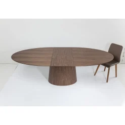 KARE Design Table A Rallonges Benvenuto Noyer 200(