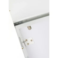 KARE Design Table A Rallonges Benvenuto Blanche 200(50)X110Cm