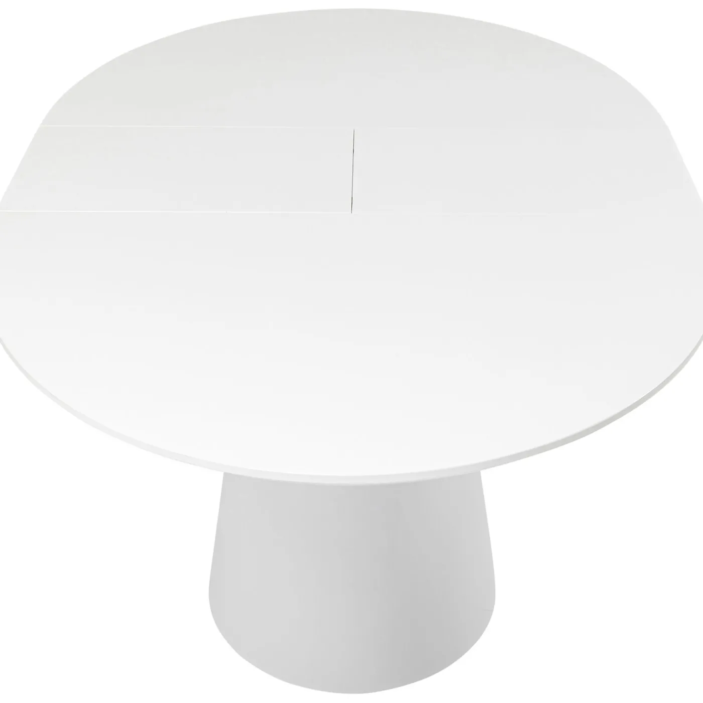 KARE Design Table A Rallonges Benvenuto Blanche 200(50)X110Cm