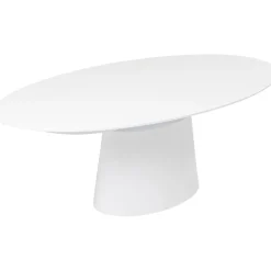 KARE Design Table A Rallonges Benvenuto Blanche 200(50)X110Cm