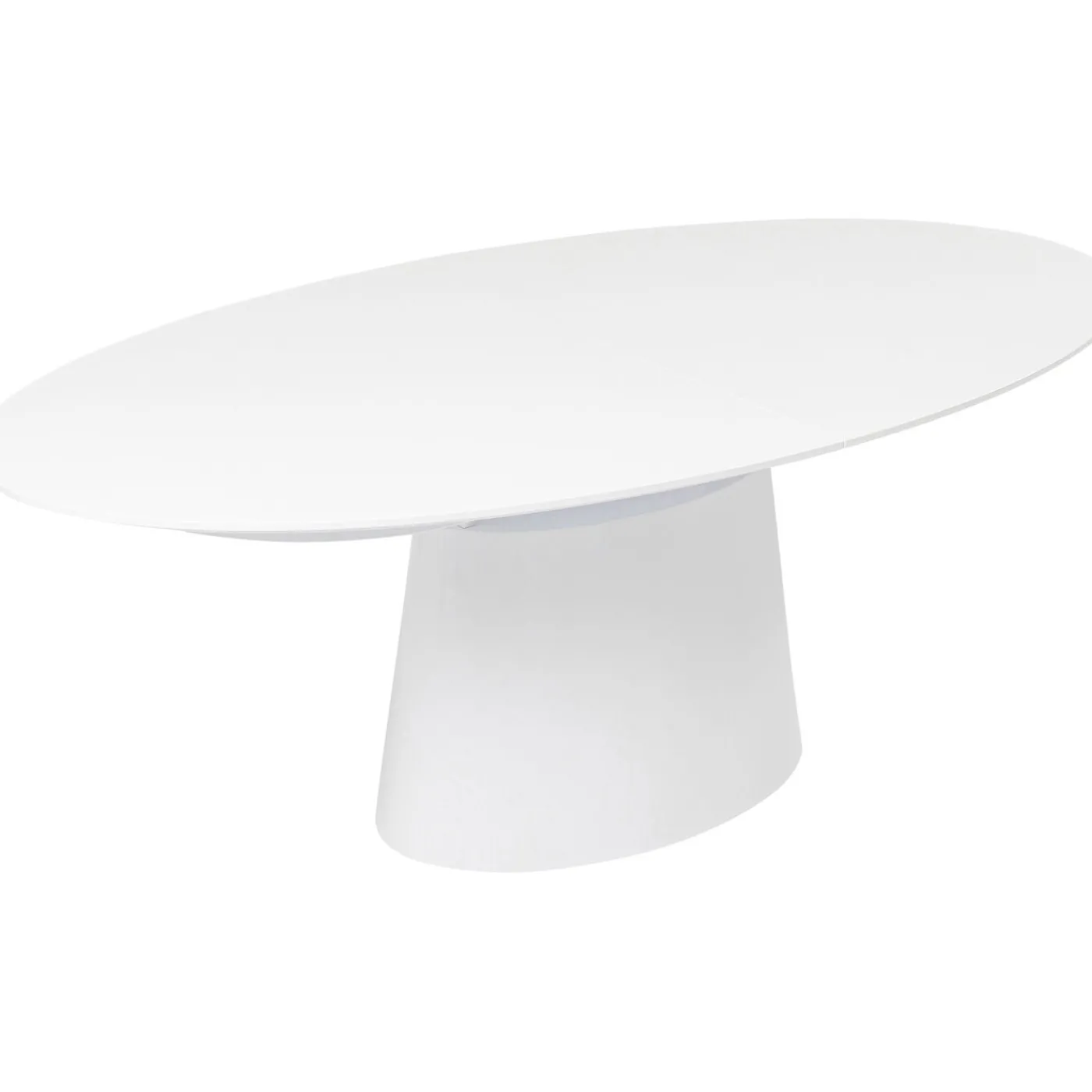 KARE Design Table A Rallonges Benvenuto Blanche 200(50)X110Cm