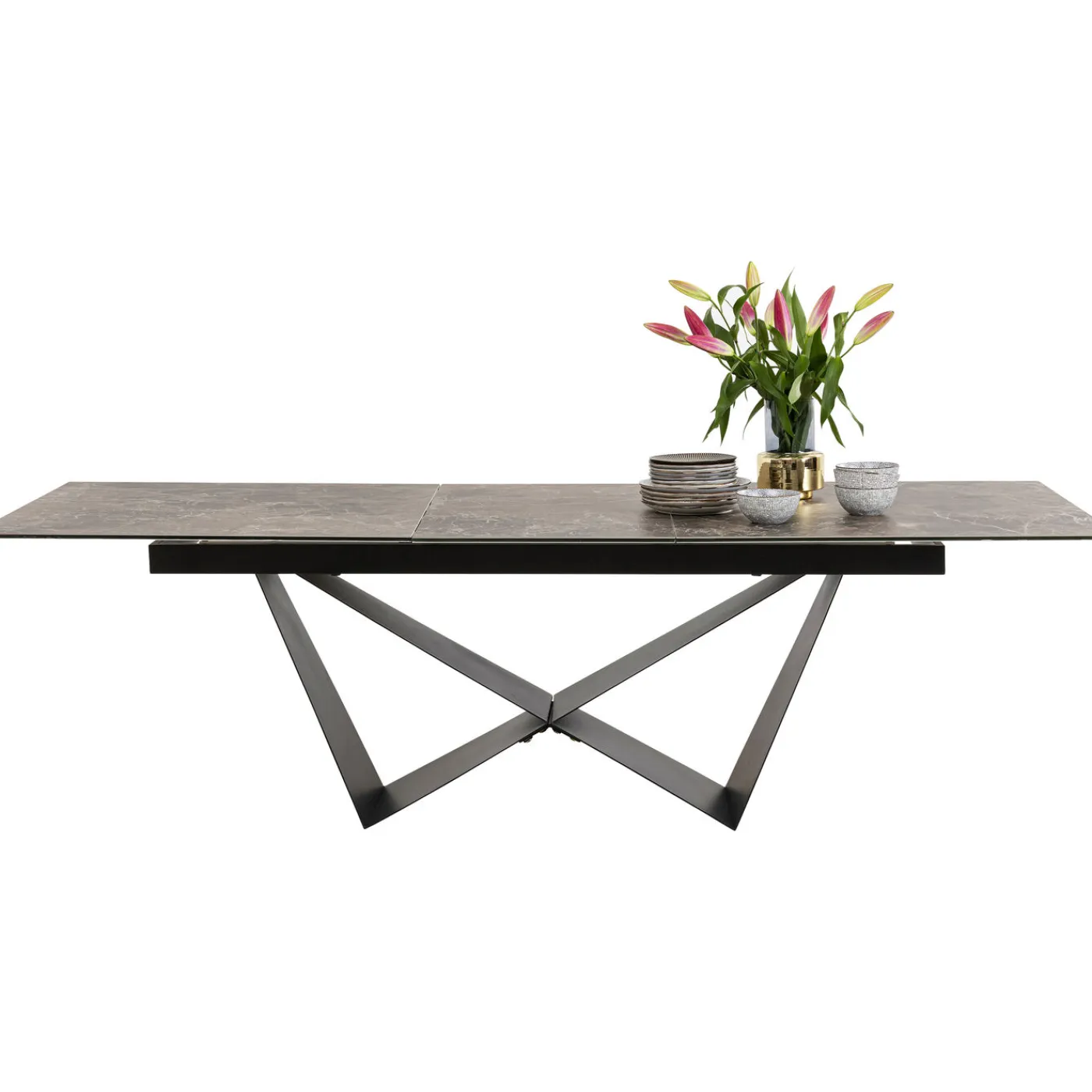 KARE Design Table A Rallonges Connesso 200(+60)X100Cm