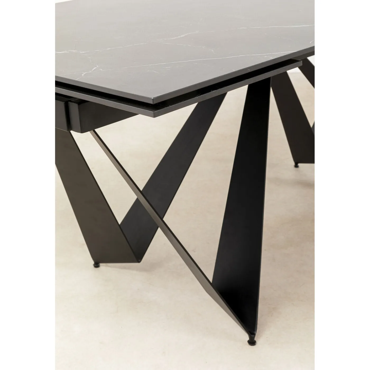 KARE Design Table A Rallonges Sandra 180(40+40)X90Cm
