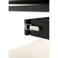 KARE Design Table A Rallonges Twist Noir 120(30+30)X90Cm