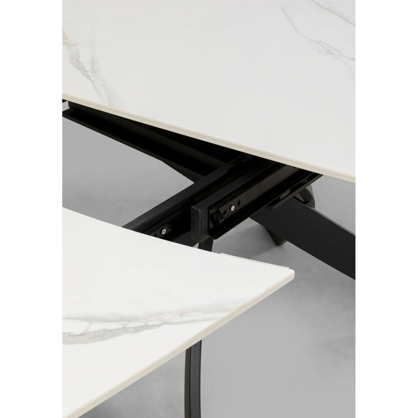 KARE Design Table A Rallonges Twist Onyx 120(30+30)X90Cm