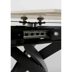KARE Design Table A Rallonges Twist Onyx 120(30+30)X90Cm