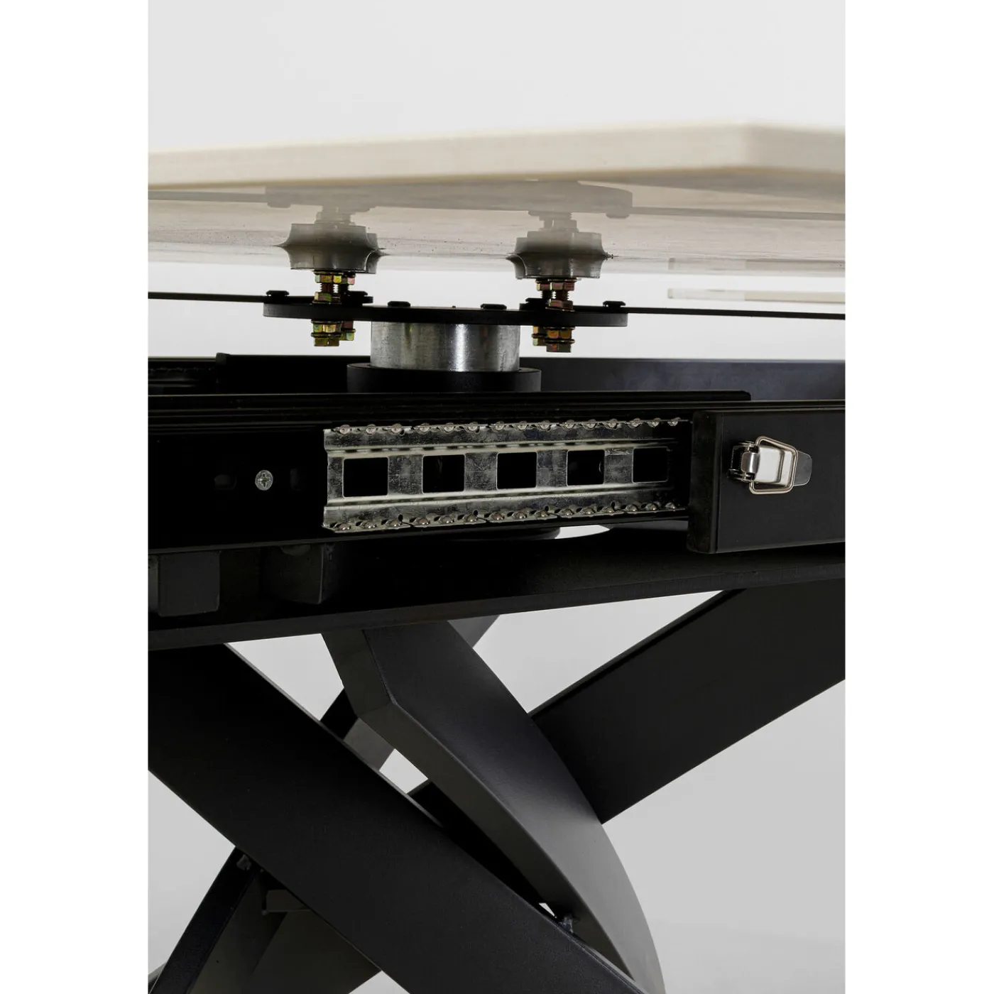 KARE Design Table A Rallonges Twist Onyx 120(30+30)X90Cm