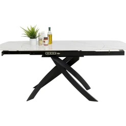 KARE Design Table A Rallonges Twist Onyx 120(30+30)X90Cm