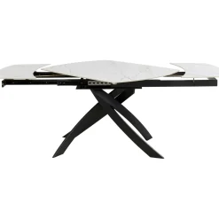 KARE Design Table A Rallonges Twist Onyx 120(30+30)X90Cm