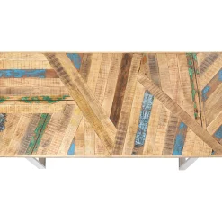 KARE Design Table Abstract Chrome 180X90