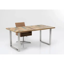 KARE Design Table Abstract Chrome 180X90