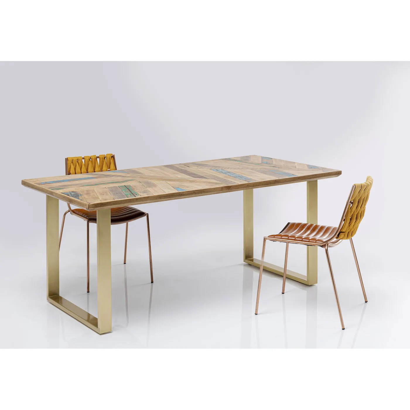 KARE Design Table Abstract Laiton 180X90Cm