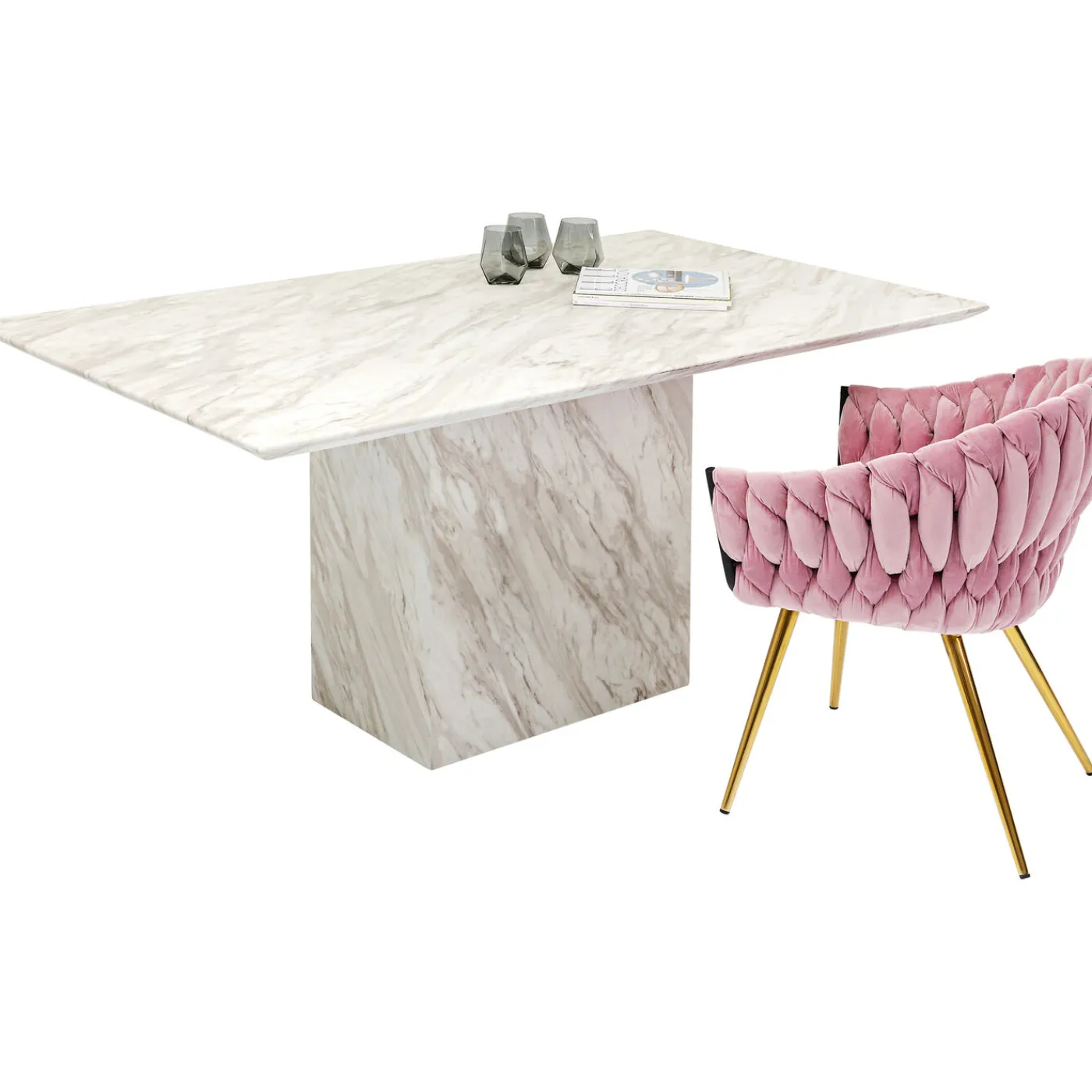 KARE Design Table Artistico Marble 160X90