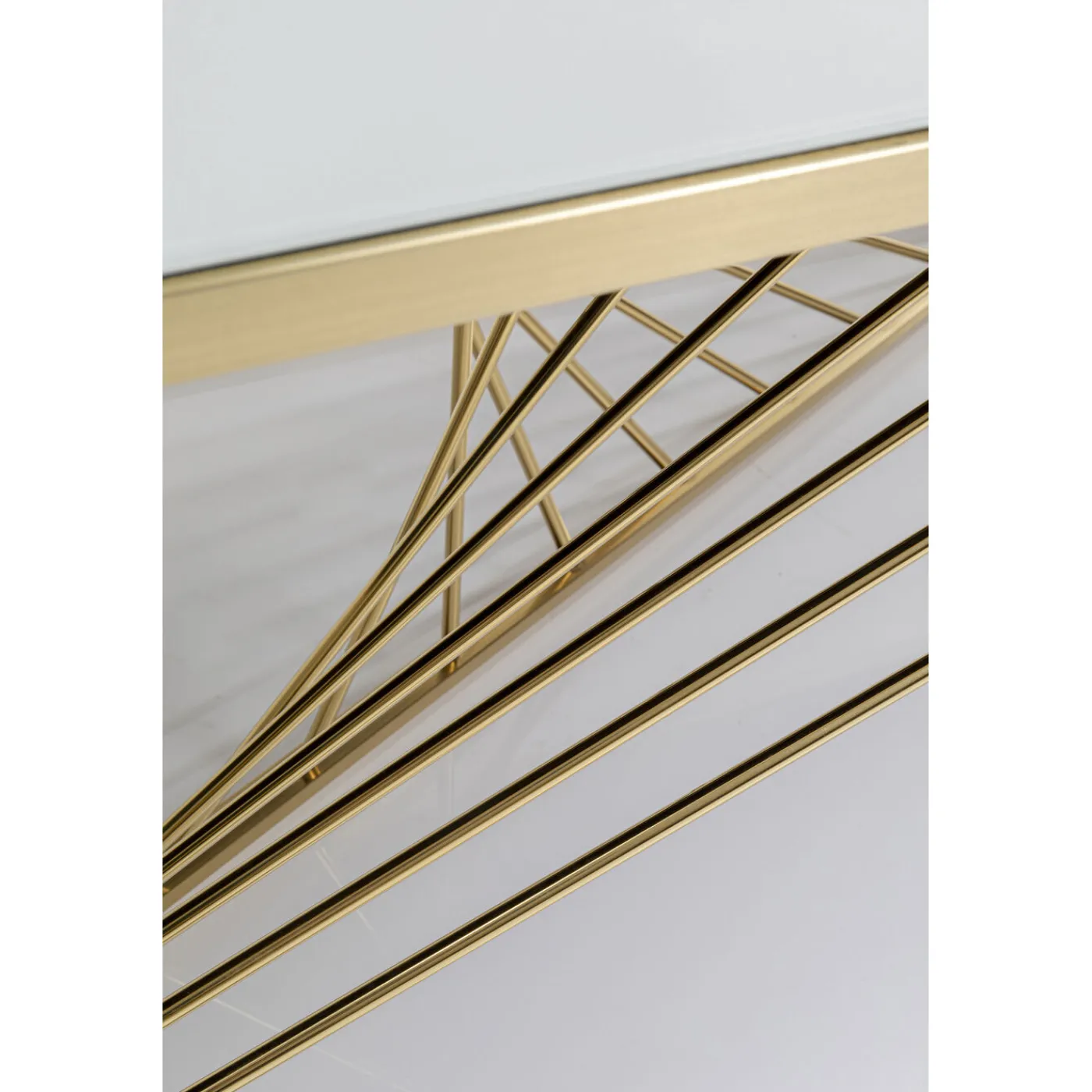 KARE Design Table Basse Art Marble Verre 140X70Cm