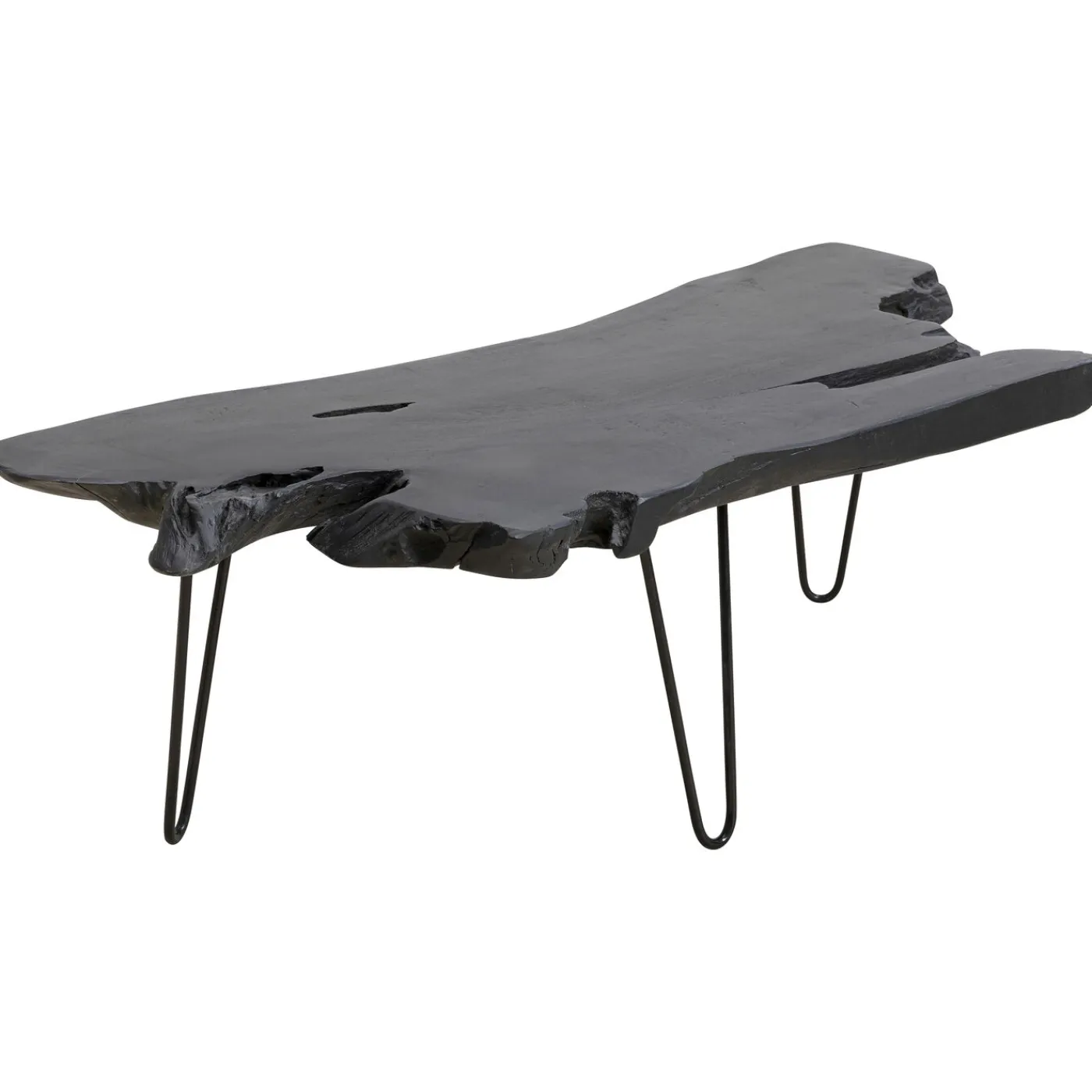 KARE Design Table Basse Aspen Noir 100X40