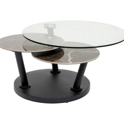 KARE Design Table Basse Avignon 80 (+124)X80Cm