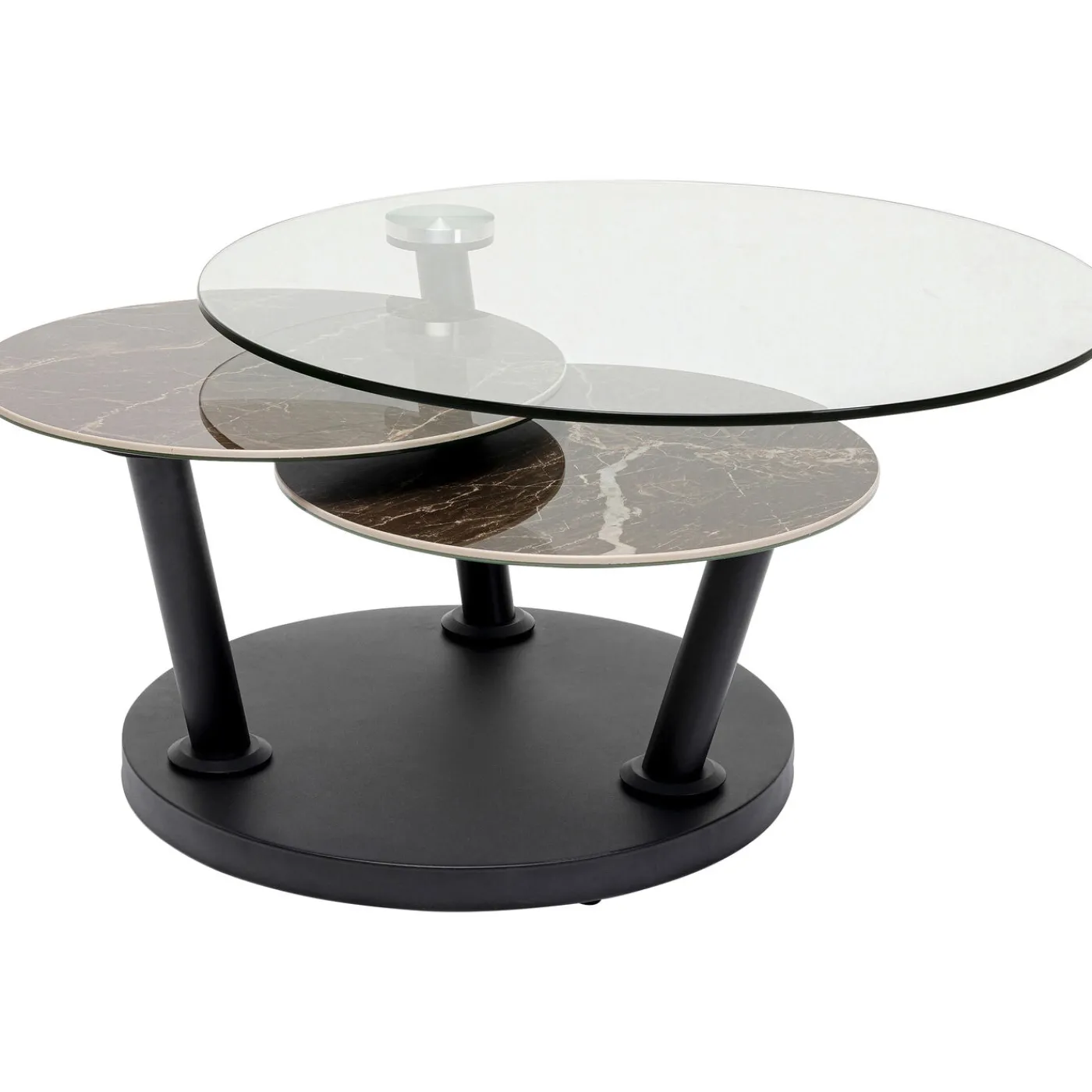 KARE Design Table Basse Avignon 80 (+124)X80Cm