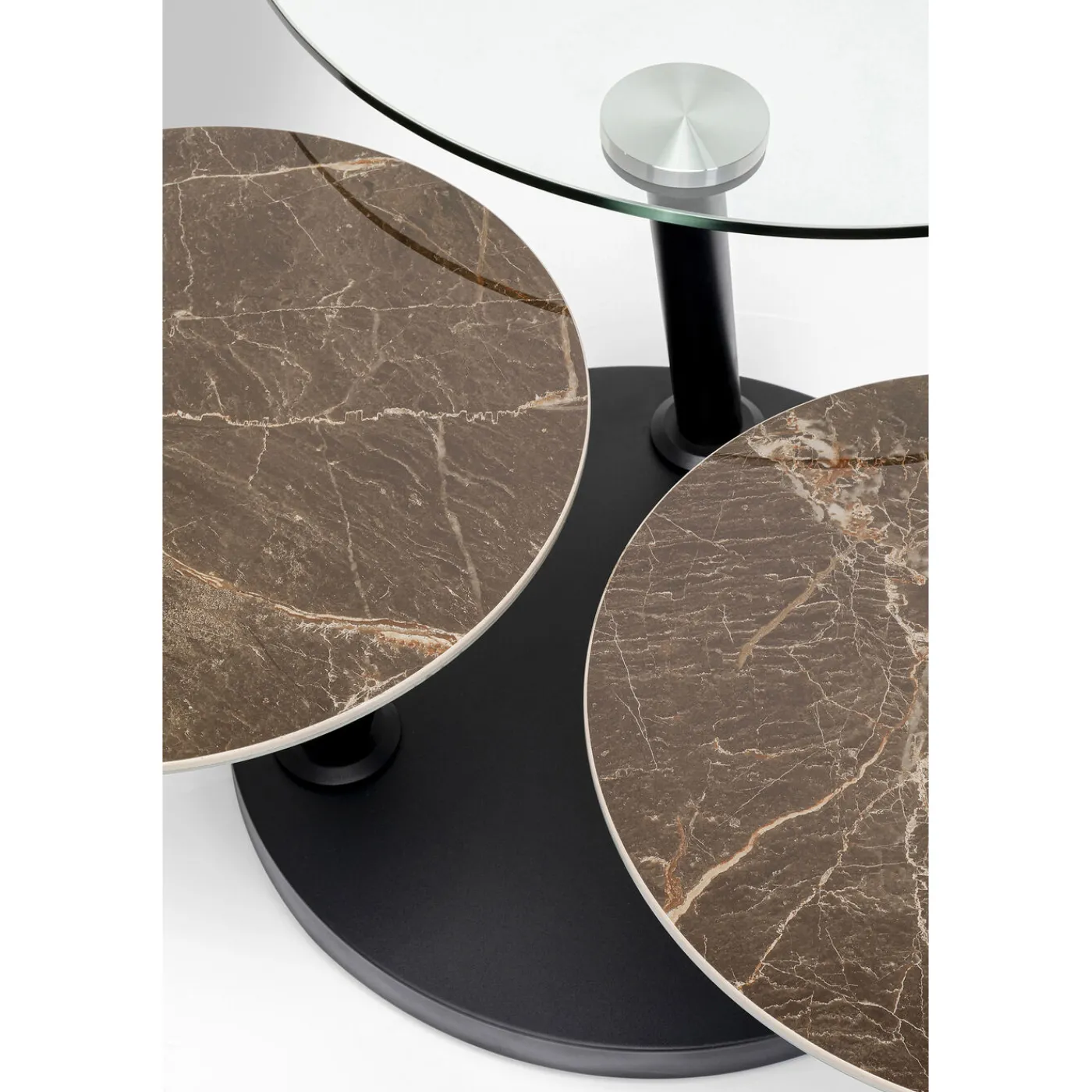 KARE Design Table Basse Avignon 80 (+124)X80Cm