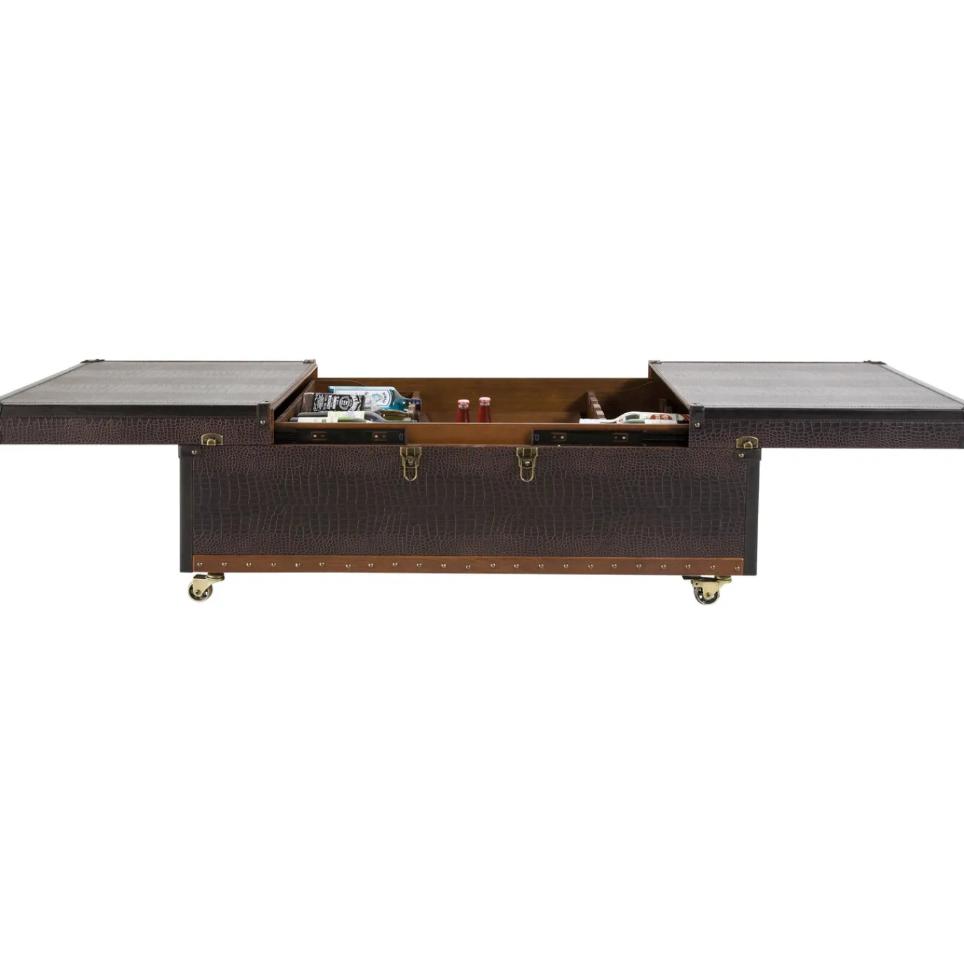 KARE Design Table Basse Bar Globetrotter 120X75Cm