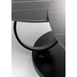 KARE Design Table Basse Beverly Noir 133X80Cm