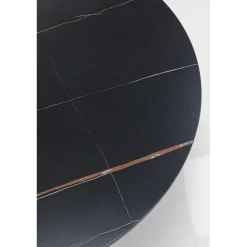 KARE Design Table Basse Beverly Noir 133X80Cm