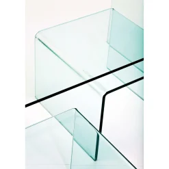 KARE Design Table Basse Clear Club (Set De 3)