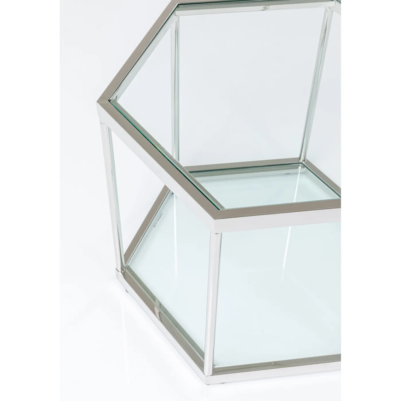 KARE Design Table Basse Comb Argente 45