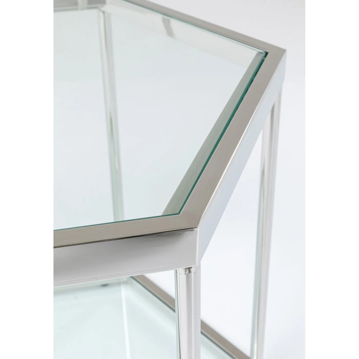 KARE Design Table Basse Comb Argente 45