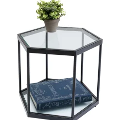 KARE Design Table Basse Comb Black 45Cm