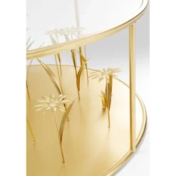 KARE Design Table Basse Flower Meadow Dore O80
