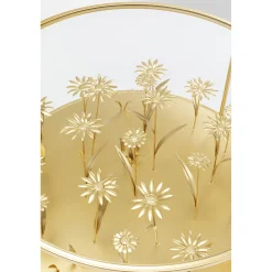 KARE Design Table Basse Flower Meadow Dore O80