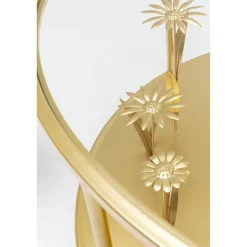 KARE Design Table Basse Flower Meadow Dore O80