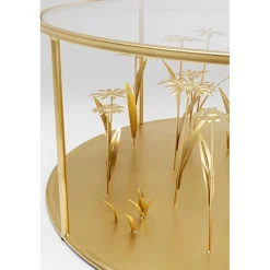 KARE Design Table Basse Flower Meadow Dore O80