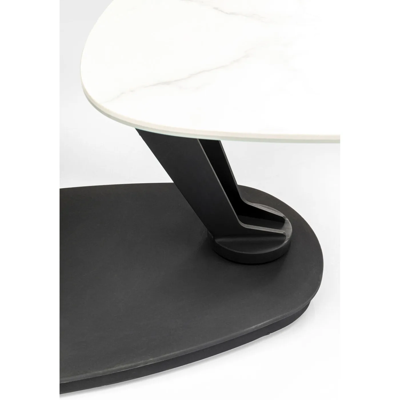 KARE Design Table Basse Franklin Blanc 150X58Cm