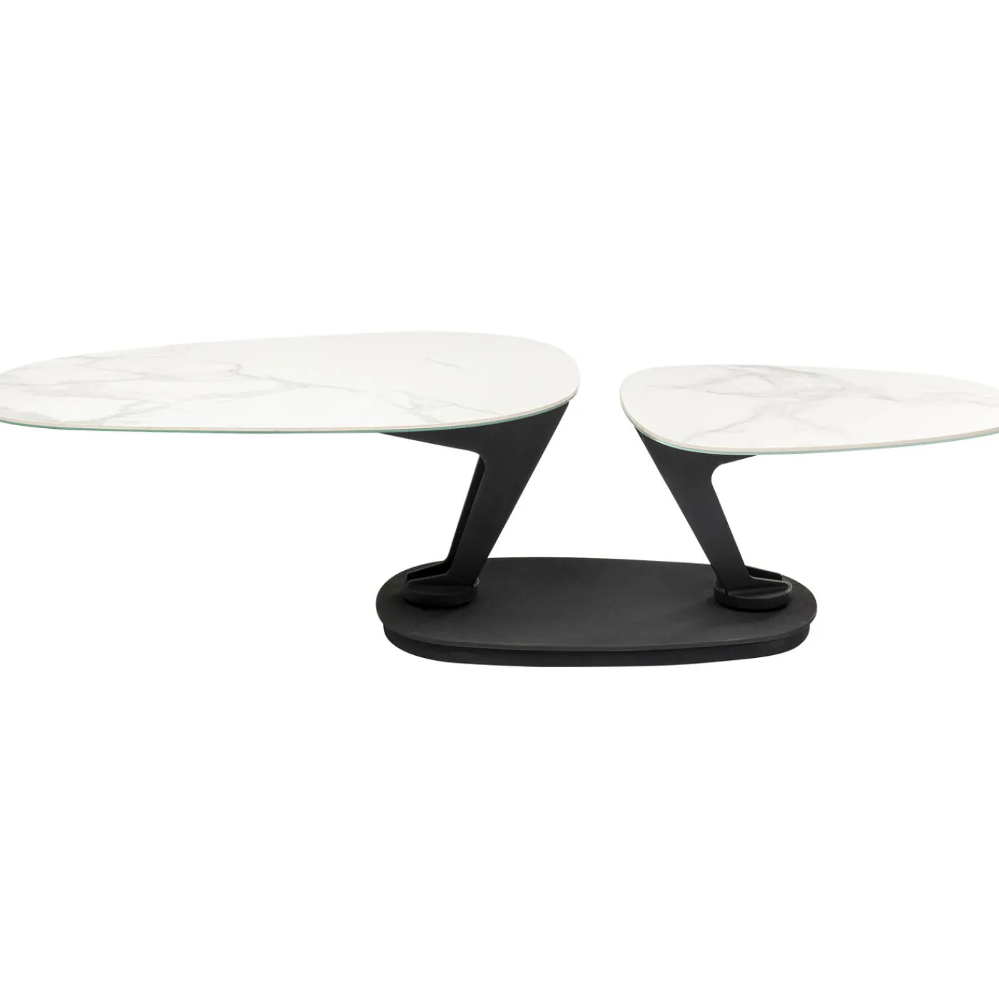 KARE Design Table Basse Franklin Blanc 150X58Cm