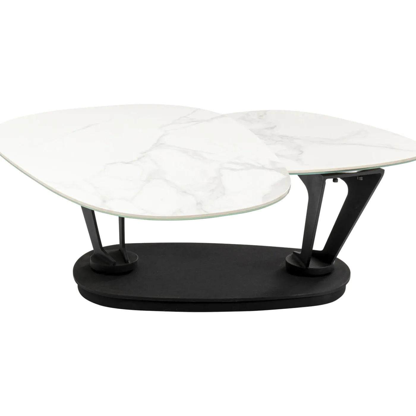 KARE Design Table Basse Franklin Blanc 150X58Cm