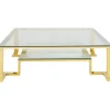 KARE Design Table Basse Gold Rush 120X120
