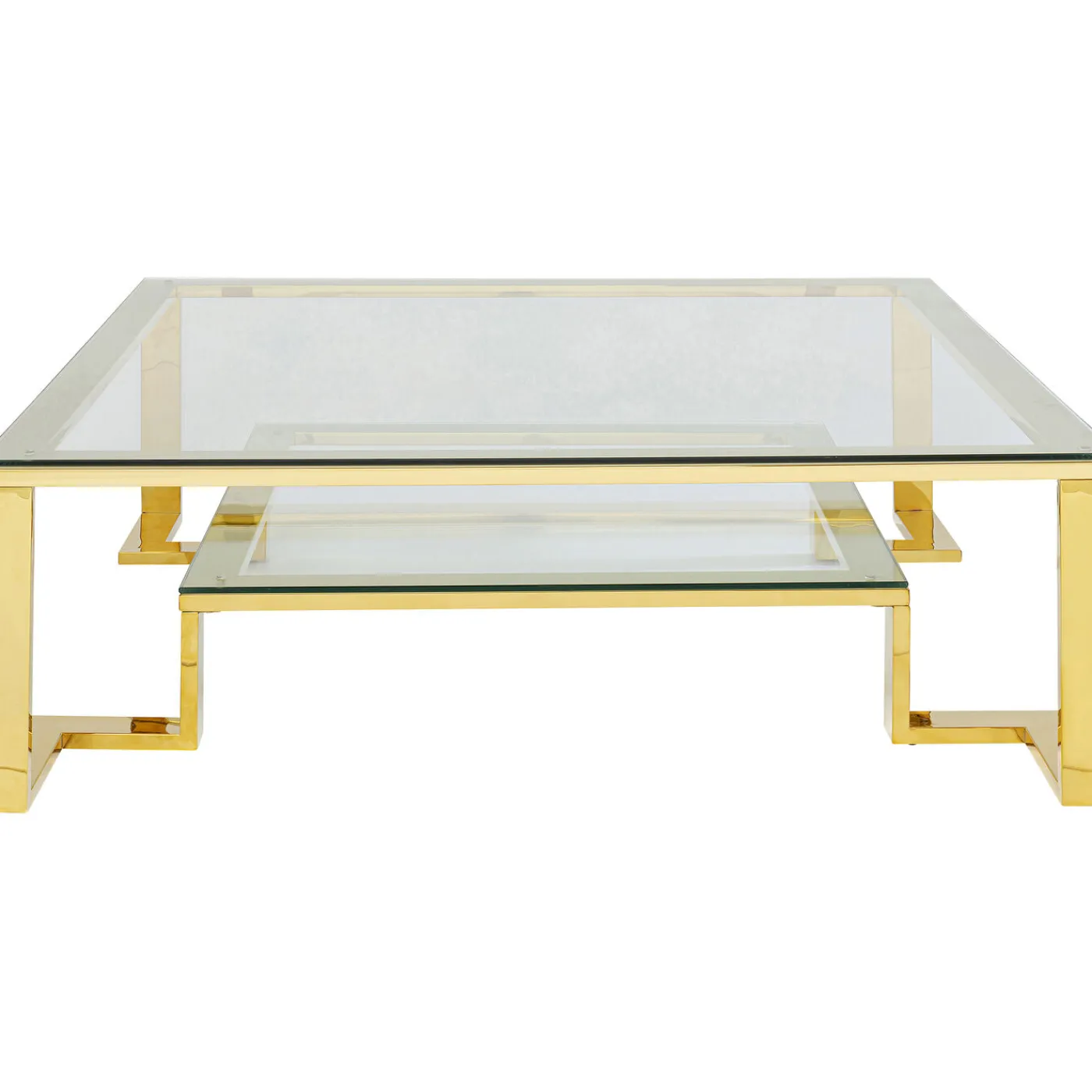 KARE Design Table Basse Gold Rush 120X120