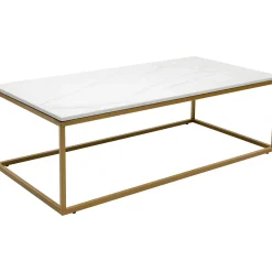 KARE Design Table Basse Key West Dore 120X60Cm